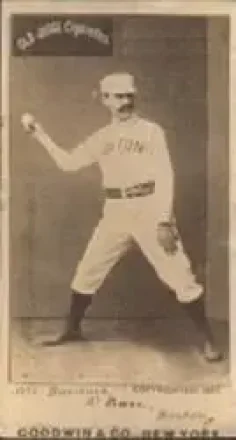 1887-90 Old Judge (N172) #NNO - John Burdock - Boston Beaneaters