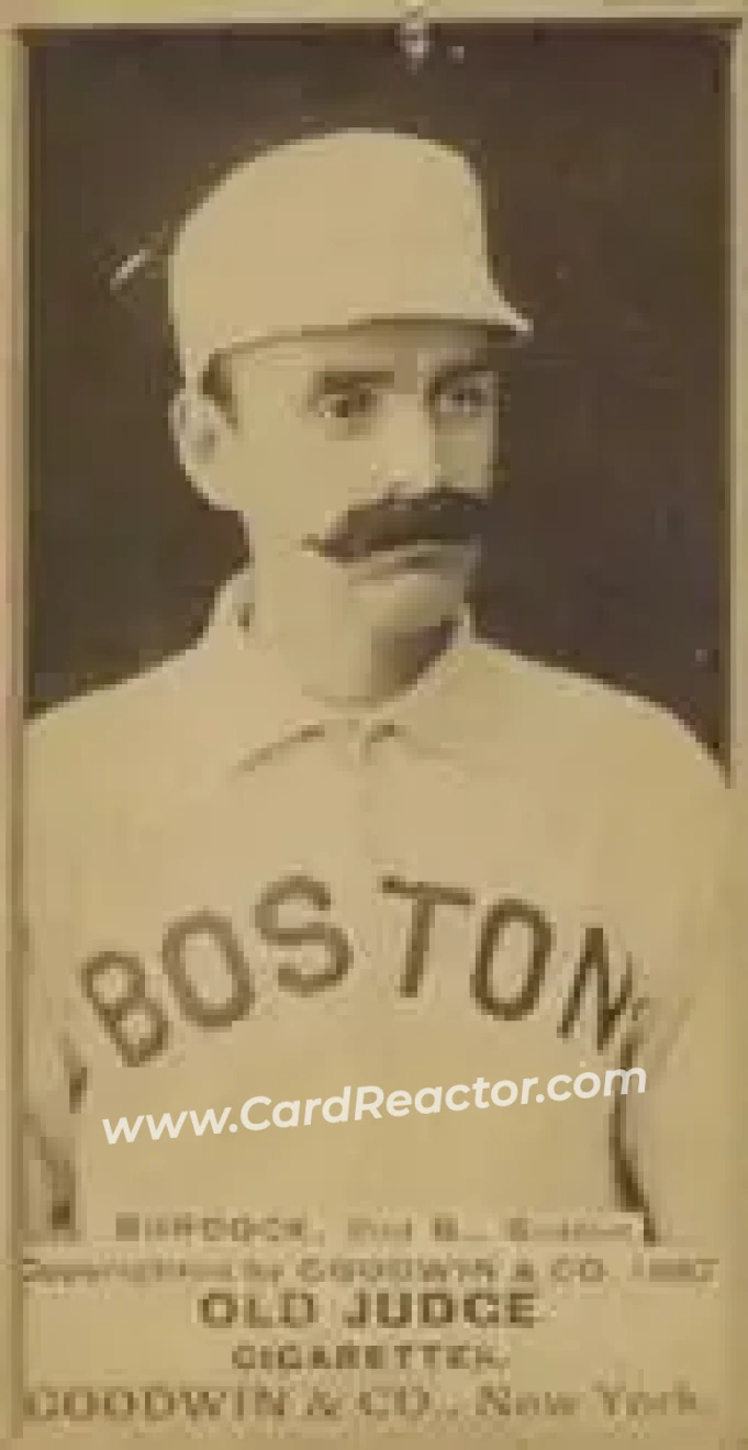 1887-90 Old Judge (N172) #NNO - John Burdock - Boston Beaneaters - Front