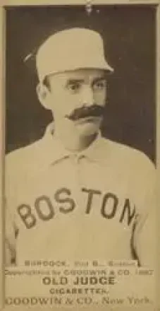 1887-90 Old Judge (N172) #NNO - John Burdock - Boston Beaneaters