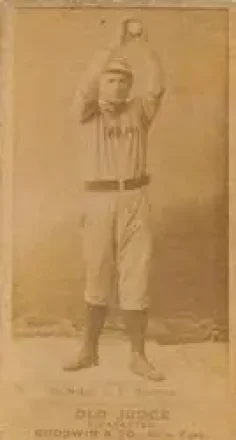 1887-90 Old Judge (N172) #NNO - James Burns - Omaha Omahogs