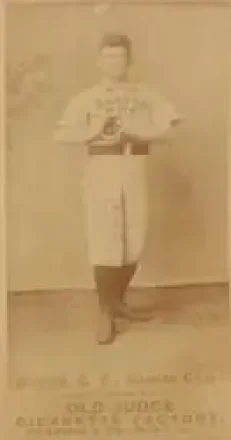 1887-90 Old Judge (N172) #NNO - James Burns - Kansas City Cowboys