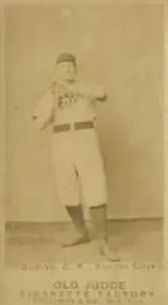 1887-90 Old Judge (N172) #NNO - James Burns - Kansas City Cowboys