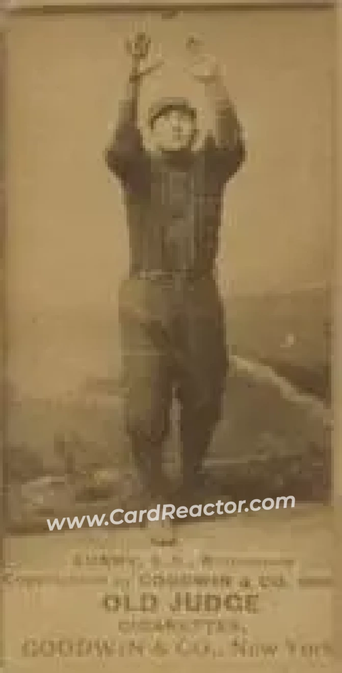 1887-90 Old Judge (N172) #NNO - Oyster Burns - Baltimore Orioles - Front