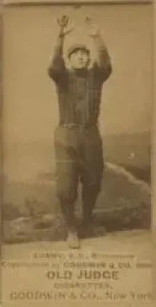1887-90 Old Judge (N172) #NNO - Oyster Burns - Baltimore Orioles