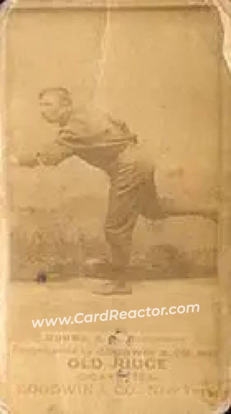 1887-90 Old Judge (N172) #NNO - Oyster Burns - Baltimore Orioles - Front