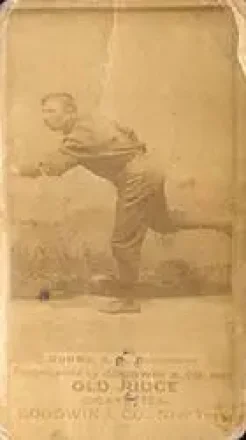 1887-90 Old Judge (N172) #NNO - Oyster Burns - Baltimore Orioles