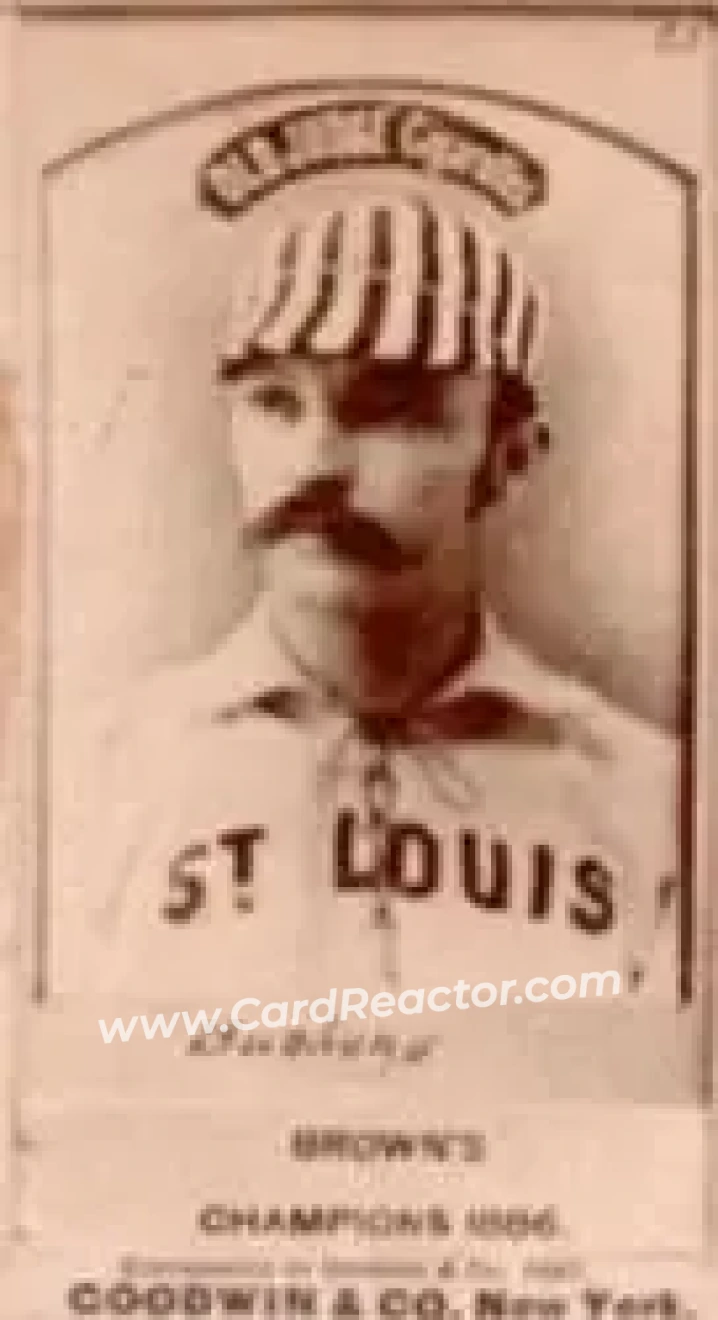 1887-90 Old Judge (N172) #NNO - Doc Bushong - St. Louis Browns - Front