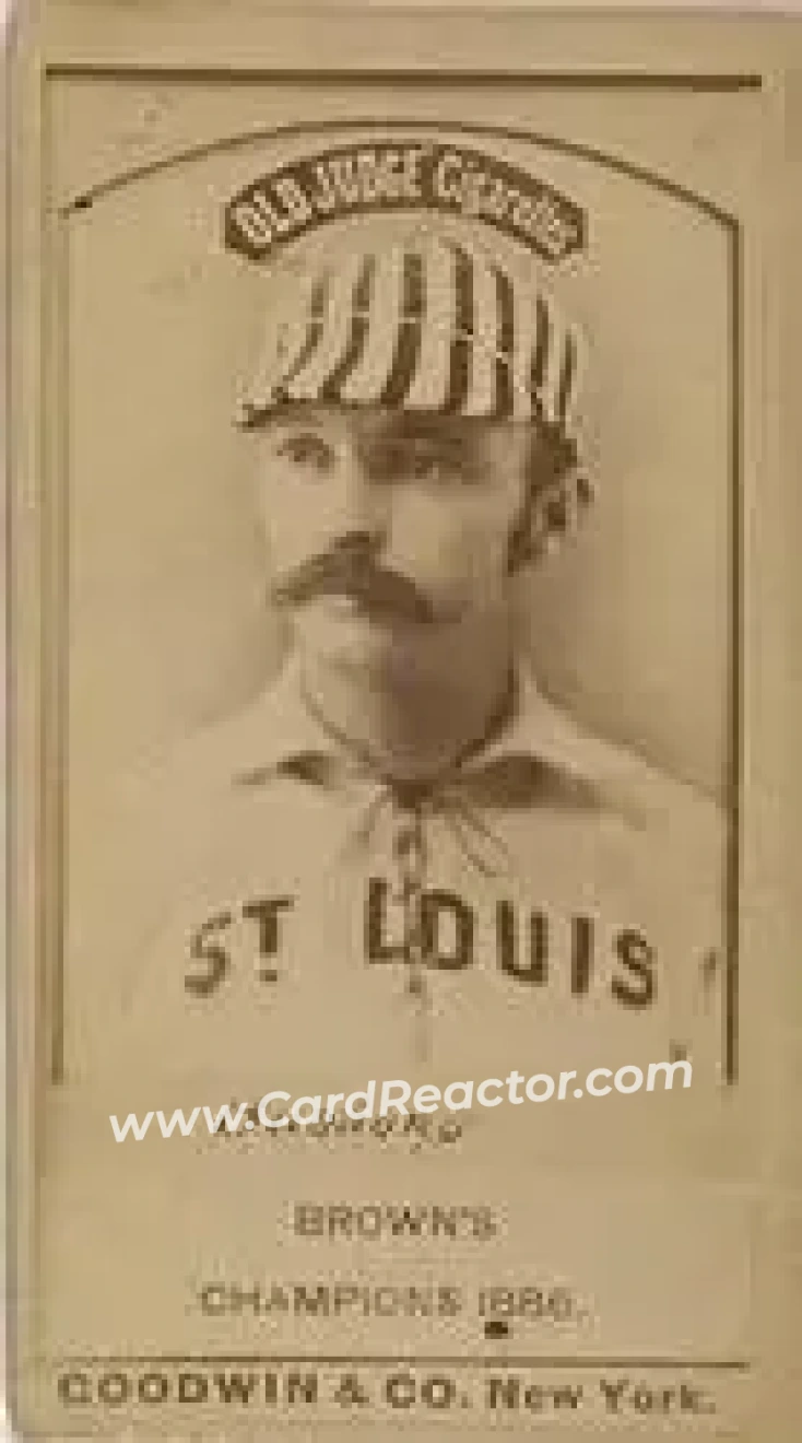 1887-90 Old Judge (N172) #NNO - Doc Bushong - St. Louis Browns - Front