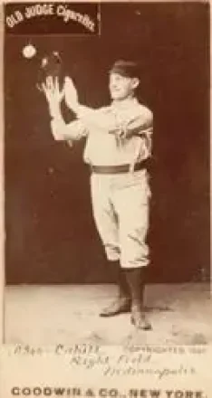 1887-90 Old Judge (N172) #NNO - John Cahill - Indianapolis Hoosiers