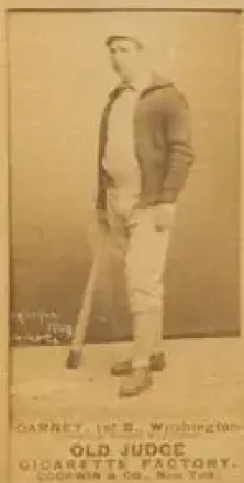 1887-90 Old Judge (N172) #NNO - Jack Carney - Washington Nationals