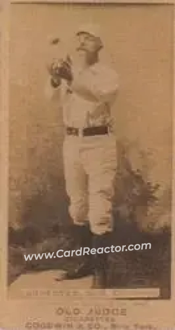 1887-90 Old Judge (N172) #NNO - Hick Carpenter - Cincinnati Red Stockings