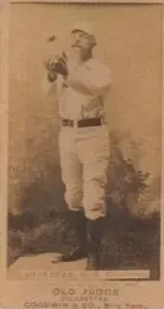 1887-90 Old Judge (N172) #NNO - Hick Carpenter - Cincinnati Red Stockings