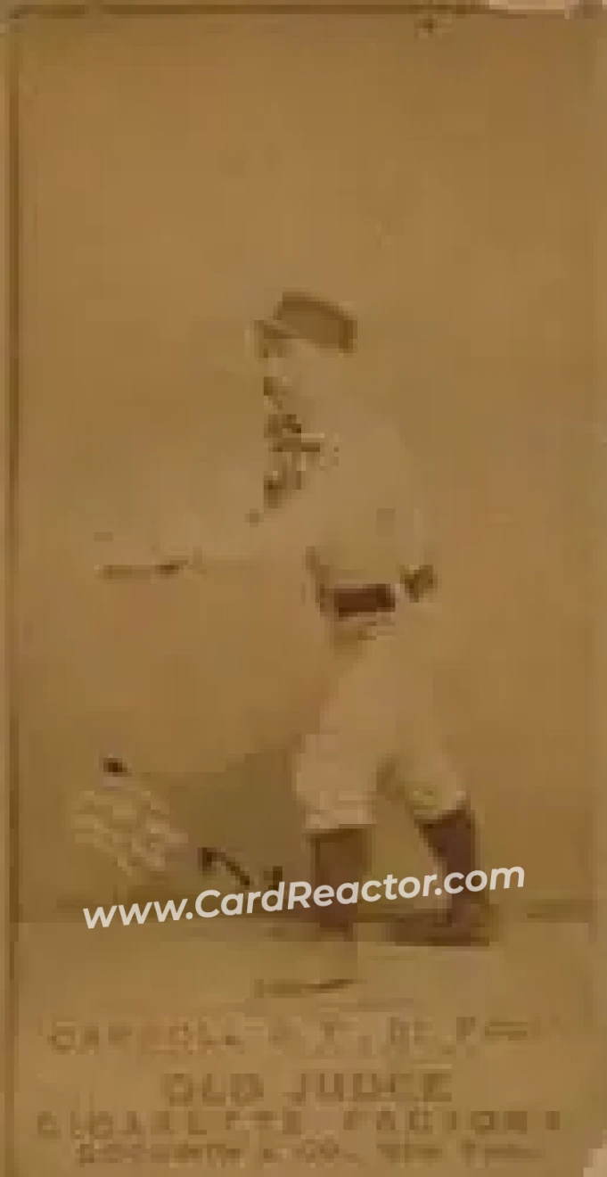 1887-90 Old Judge (N172) #NNO - John Carroll - Chicago Colts