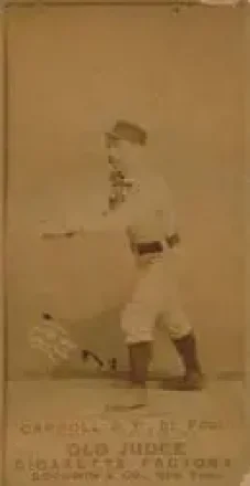 1887-90 Old Judge (N172) #NNO - John Carroll - Chicago Colts