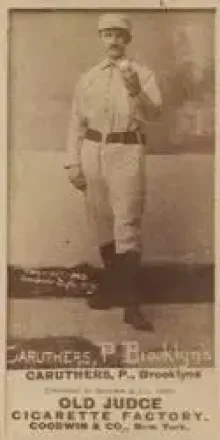 1887-90 Old Judge (N172) #NNO - Bob Caruthers - Brooklyn Bridegrooms