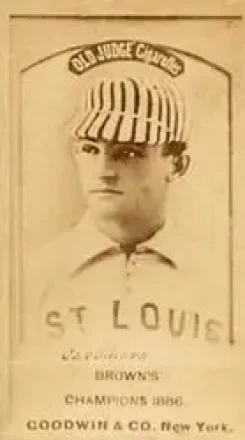 1887-90 Old Judge (N172) #NNO - Bob Caruthers - St. Louis Browns