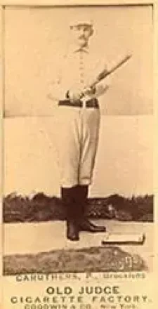 1887-90 Old Judge (N172) #NNO - Bob Caruthers - Brooklyn Bridegrooms