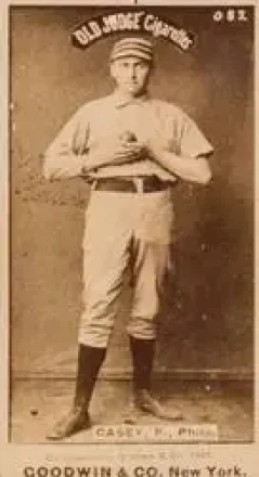 1887-90 Old Judge (N172) #NNO - Dan Casey - Philadelphia Quakers 1887-90 Old Judge (N172) #NNO - Dan Casey - Philadelphia Quakers