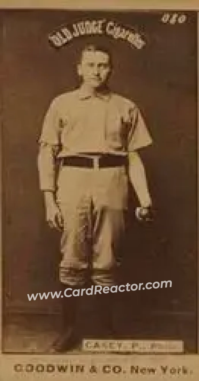 1887-90 Old Judge (N172) #NNO - Dan Casey - Philadelphia Quakers - Front 1887-90 Old Judge (N172) #NNO - Dan Casey - Philadelphia Quakers - Front