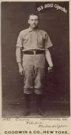 1887-90 Old Judge (N172) #NNO - Dan Casey - Philadelphia Quakers 1887-90 Old Judge (N172) #NNO - Dan Casey - Philadelphia Quakers