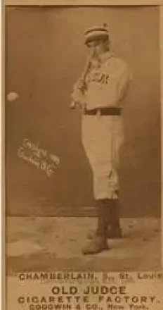 1887-90 Old Judge (N172) #NNO - Icebox Chamberlain - St. Louis Browns