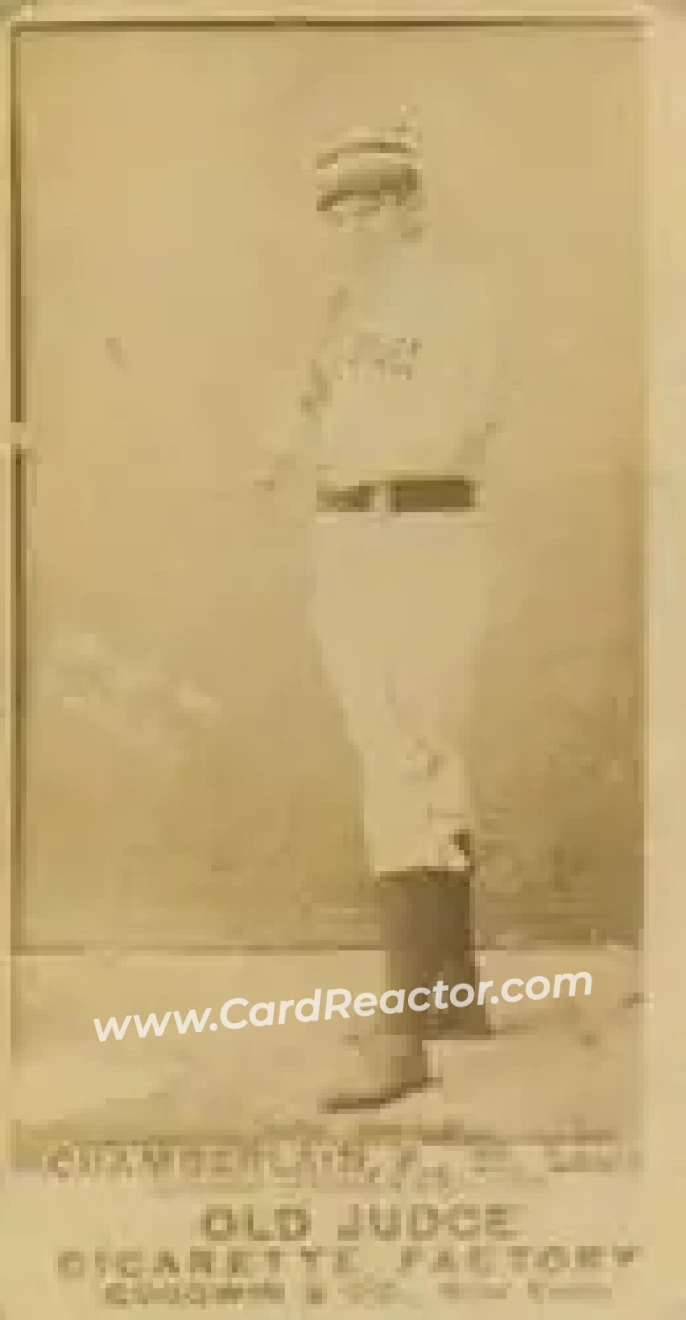 1887-90 Old Judge (N172) #NNO - Icebox Chamberlain - St. Louis Browns