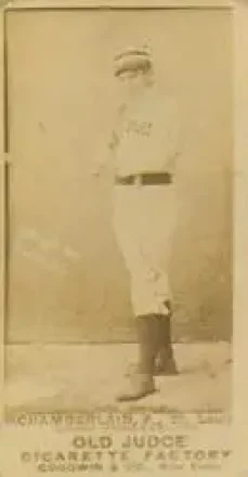 1887-90 Old Judge (N172) #NNO - Icebox Chamberlain - St. Louis Browns