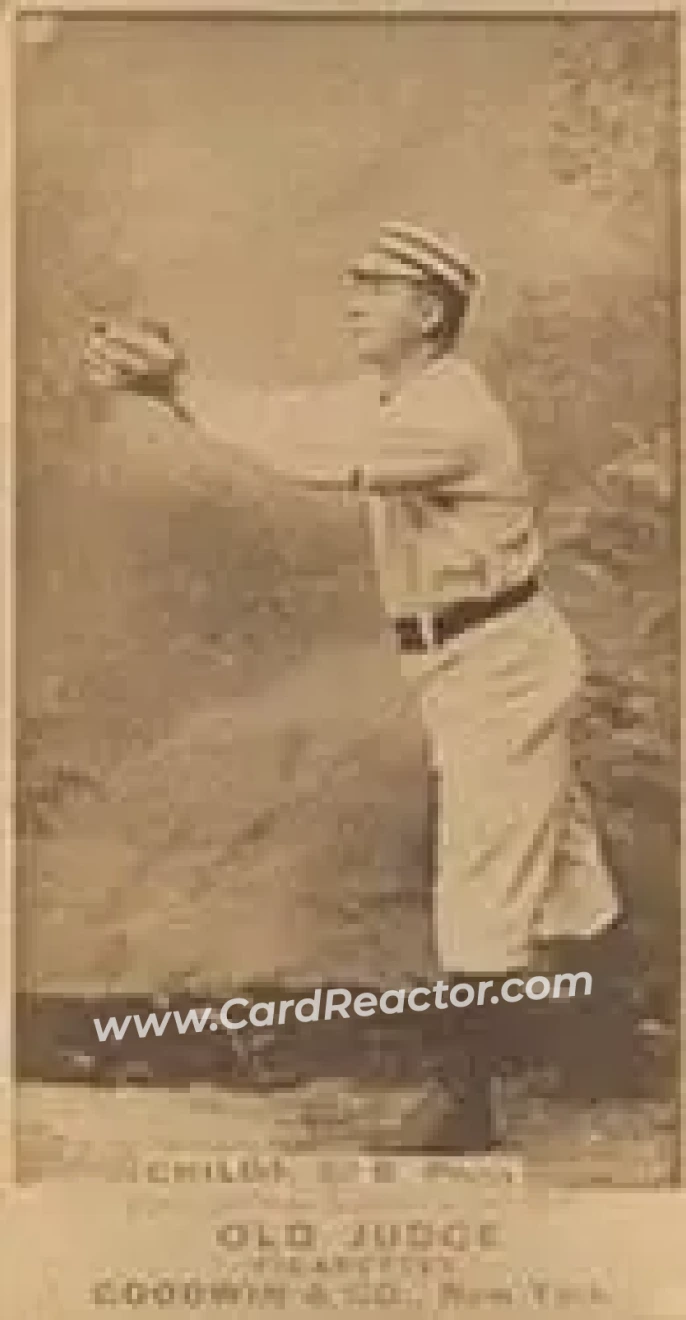 1887-90 Old Judge (N172) #NNO - Cupid Childs - Philadelphia Quakers