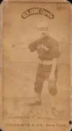 1887-90 Old Judge (N172) #NNO - John Clarkson - Chicago White Stockings