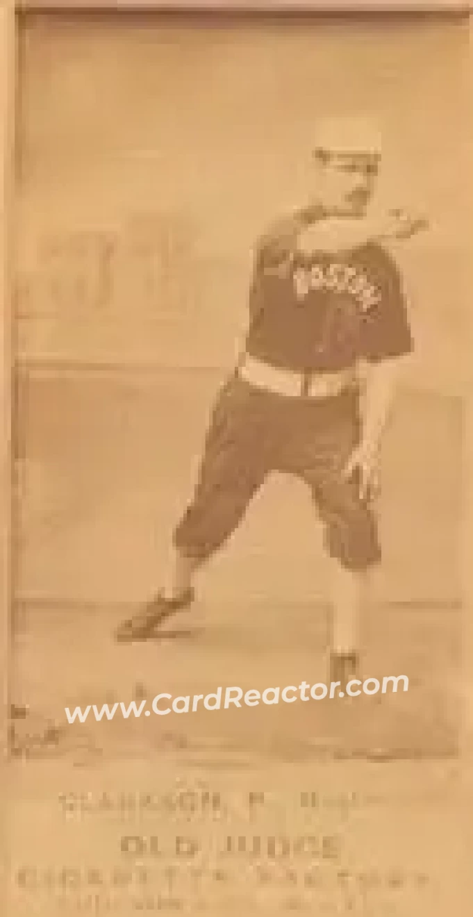 1887-90 Old Judge (N172) #NNO - John Clarkson - Boston Beaneaters - Front