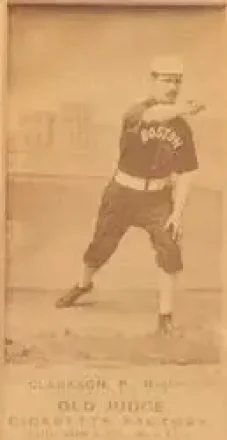 1887-90 Old Judge (N172) #NNO - John Clarkson - Boston Beaneaters