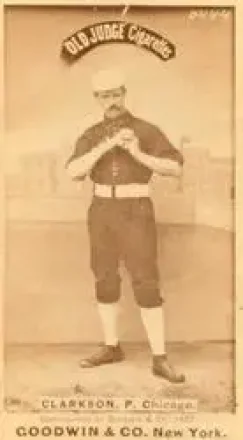 1887-90 Old Judge (N172) #NNO - John Clarkson - Chicago White Stockings