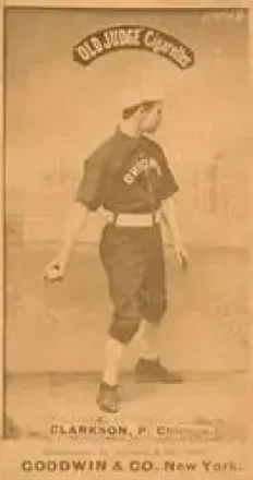 1887-90 Old Judge (N172) #NNO - John Clarkson - Chicago White Stockings
