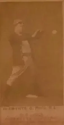 1887-90 Old Judge (N172) #NNO - Jack Clements - Philadelphia Phillies