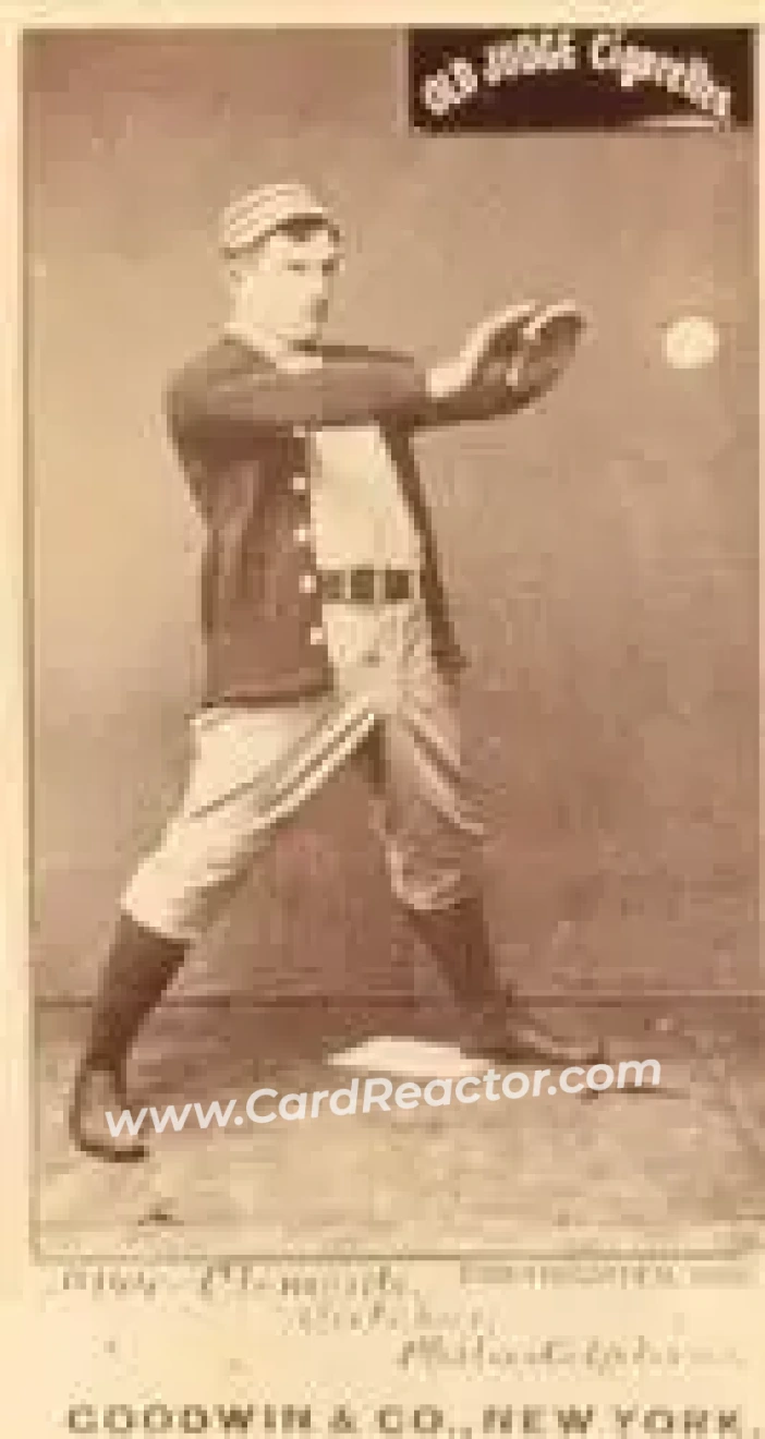 1887-90 Old Judge (N172) #NNO - Jack Clements - Philadelphia Quakers - Front