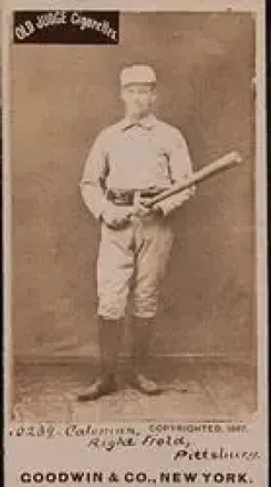 1887-90 Old Judge (N172) #NNO - John Coleman - Pittsburgh Alleghenys