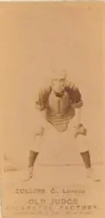 1887-90 Old Judge (N172) #NNO - Bill Collins - Lowell