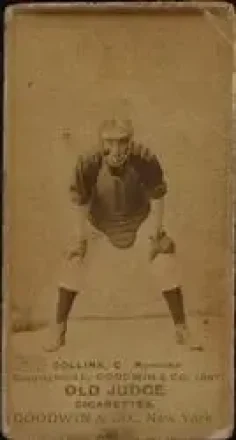 1887-90 Old Judge (N172) #NNO - Bill Collins - Newark Little Giants