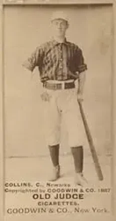 1887-90 Old Judge (N172) #NNO - Bill Collins - Newark Little Giants