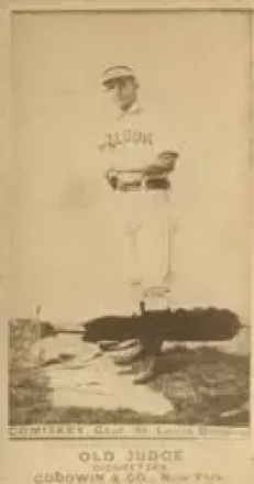 1887-90 Old Judge (N172) #NNO - Charles Comiskey - St. Louis Browns