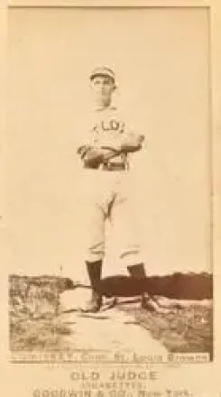 1887-90 Old Judge (N172) #NNO - Charles Comiskey - St. Louis Browns