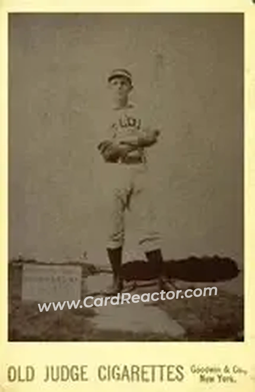 1887-90 Old Judge (N172) #NNO - Charles Comiskey - St. Louis Browns - Front 1887-90 Old Judge (N172) #NNO - Charles Comiskey - St. Louis Browns - Front