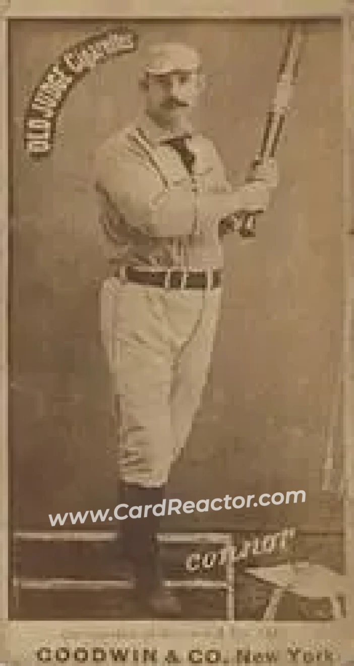 1887-90 Old Judge (N172) #NNO - Roger Connor - New York Metropolitans - Front
