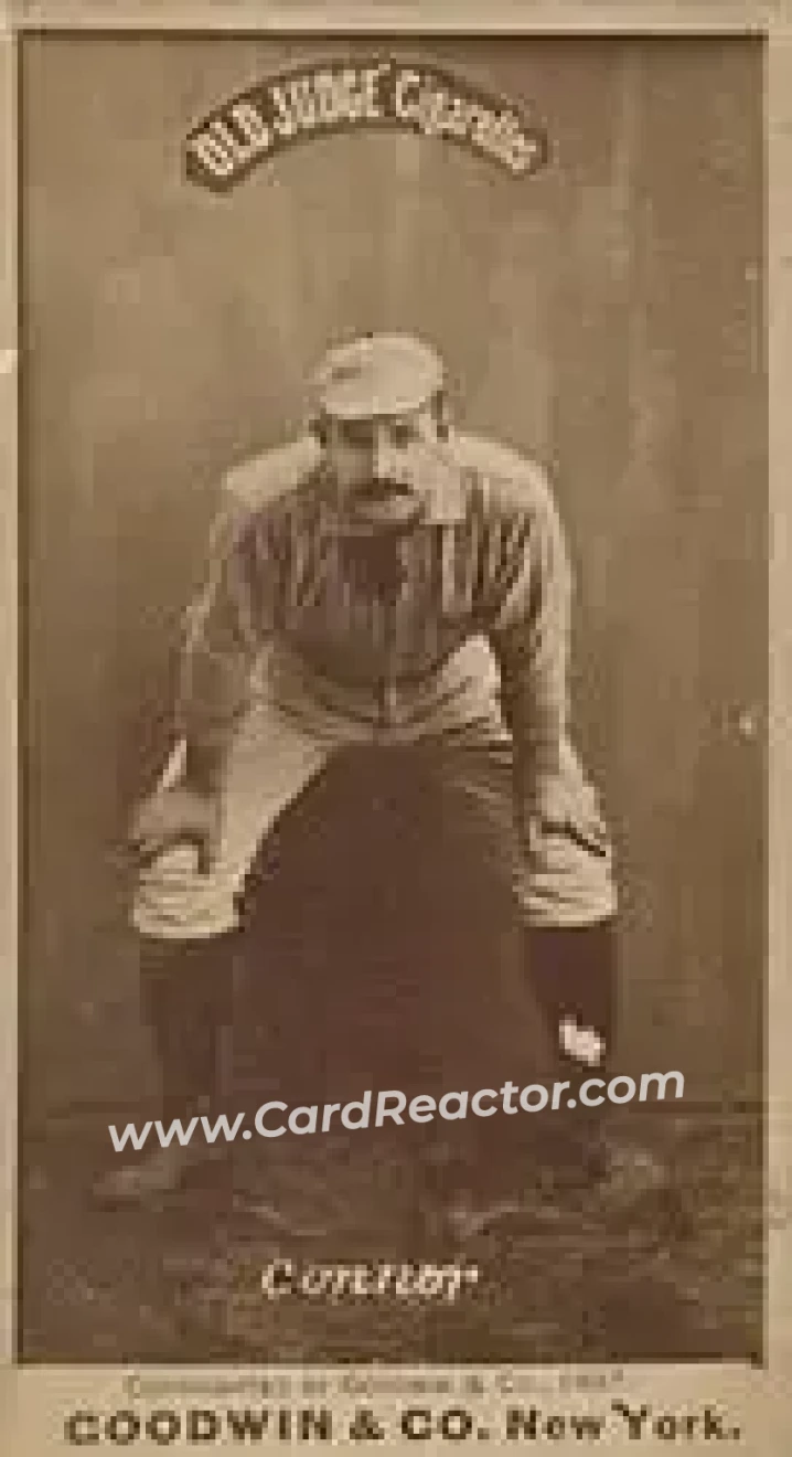 1887-90 Old Judge (N172) #NNO - Roger Connor - New York Metropolitans - Front