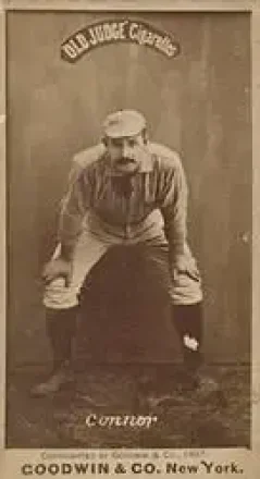 1887-90 Old Judge (N172) #NNO - Roger Connor - New York Metropolitans