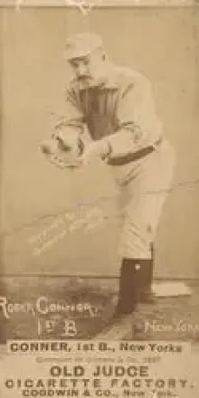 1887-90 Old Judge (N172) #NNO - Roger Connor - New York Giants