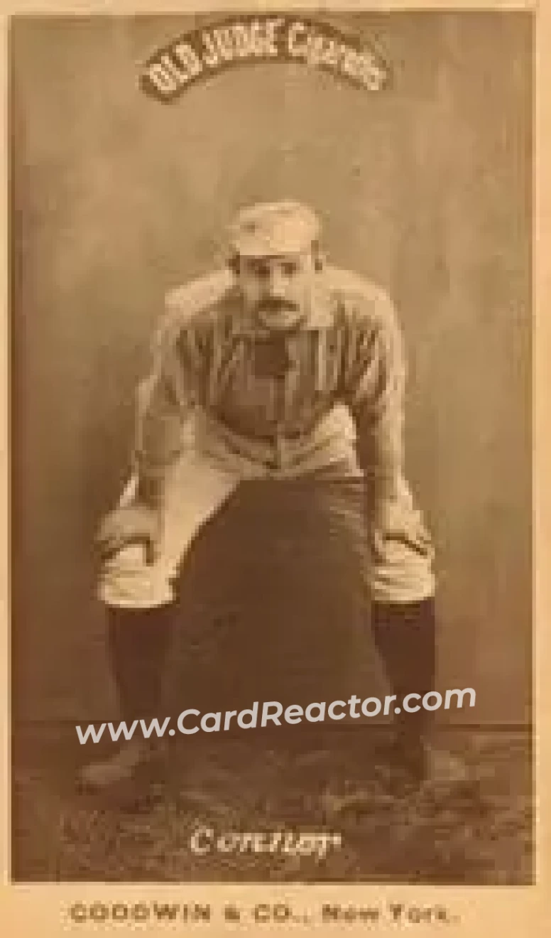 1887-90 Old Judge (N172) #NNO - Roger Connor - New York Giants - Front