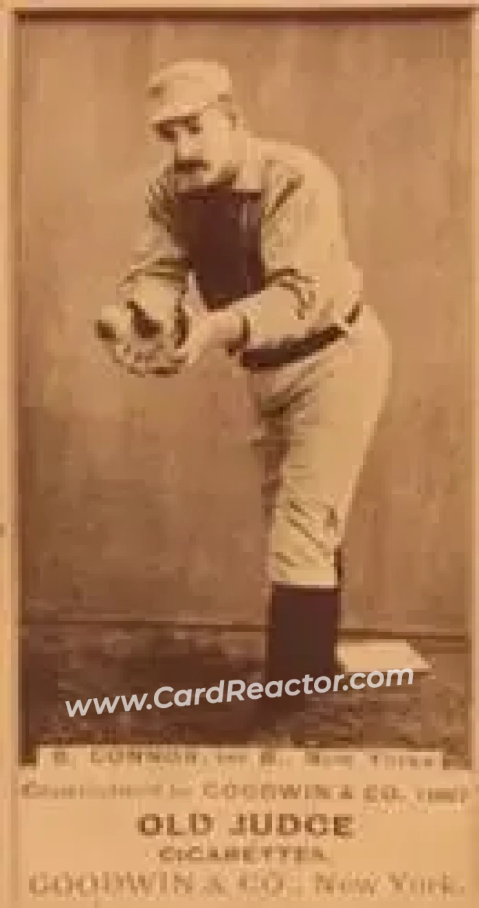 1887-90 Old Judge (N172) #NNO - Roger Connor - New York Giants - Front