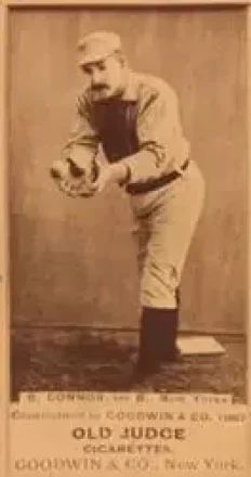 1887-90 Old Judge (N172) #NNO - Roger Connor - New York Giants