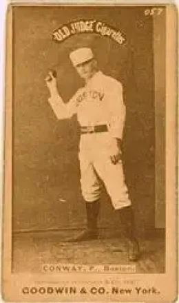 1887-90 Old Judge (N172) #NNO - Dick Conway - Boston Beaneaters